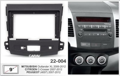 Toyota Camry Aurion 2006-2011/Daihats Altis 2006-2011(Климат), 10", арт. 22-001