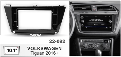 Автомагнитола VW Tiguan 2016+, (ASC-10MB 6/128, 22-092, WS-MTVW04, WS-MTVW05), 10", серия MB, арт.VW101MB 6/128