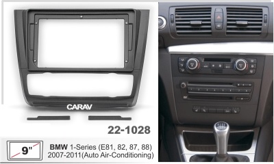 Автомагнитола BMW 1-Series (E81,82, 87, 88) 2007-2011 (climat), (ASC-09MB 6/128, 22-1028, WS-MTBW00 carav) 9", серия MB, арт.BMW900MB 6/128