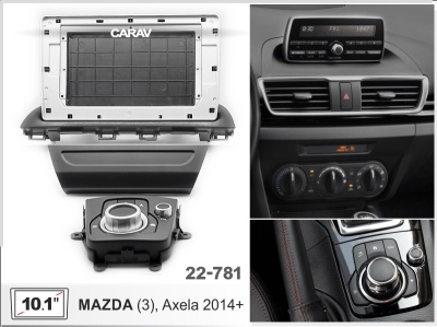 Автомагнитола Mazda(3) Axela 2014+(ASC-09MB 6/128, 22-781, WS-MTMZ09) 9", арт.MZD9080MB 6/128
