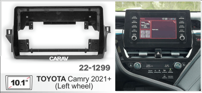 Автомагнитола Toyota Camry 2021+ (ASC-10MB 6/128, 22-1299, WS-MTTY09, WS-MTTY10) 10", серия MB, арт.TOY119MB 6/128