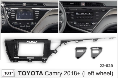 Автомагнитола Toyota Camry 2018+(XV70), (ASC-10MB 6/128, 22-029, WS-MTTY06), 10", серия MB, арт.TOY110MB 6/128