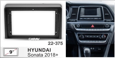 Автомагнитола Hyundai Sonata 2018+, (ASC-09MB 3/32, 22-375, WS-MTKI10), 9", серия MB, арт.HYD909MB 3/32