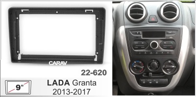 Автомагнитола Lada Granta 2013-2017, Kalina 2013+, (ASC-09MB 6/128, 22-620, WS-MTUN01), 9", серия MB, арт. LAD903MB 6/128