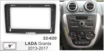 Автомагнитола Lada Granta 2013-2017, Kalina 2013+ (ASC-09MB 3/32, 22-620, WS-MTUN01), 9", серия MB, арт. LAD903MB 3/32