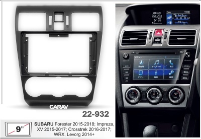 Автомагнитола Subaru Forester 2015-2018; Impreza, XV 2015-2017, (ASC-09MB 6/128, 22-932, WS-MTSB10), 9", серия MB, арт.SUB902MB 6/128