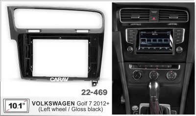 Автомагнитола VW Golf 7 2012+, (ASC-10MB 6/128, 22-469 / 22-048, WS-MTVW04, WS-MTVW05) 10", серия MB, арт.VW1021MB 6/128